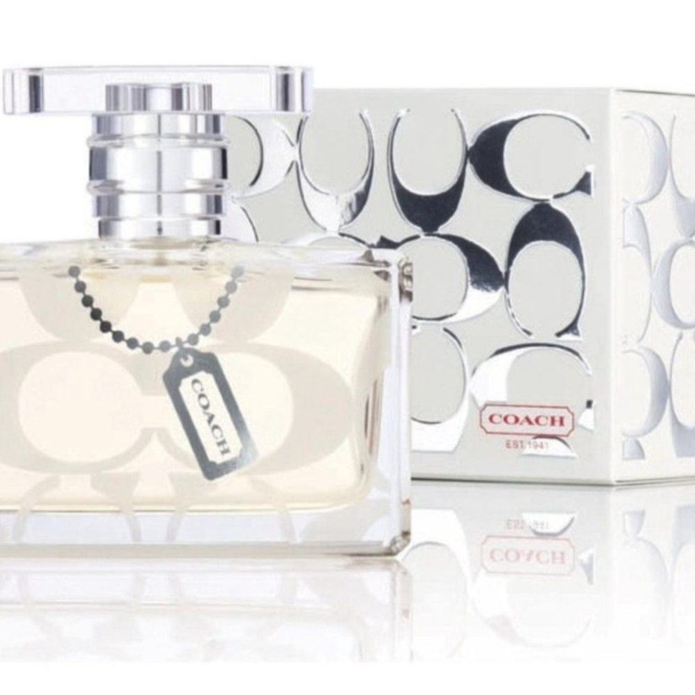 Coach Women's Fragrance - Silver and Cream Design